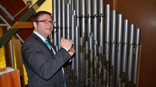 Luc Létourneau, président du comité de l'orgue de Val-d'Or Luc Létourneau, président du comité de l'orgue de Val-d'Or