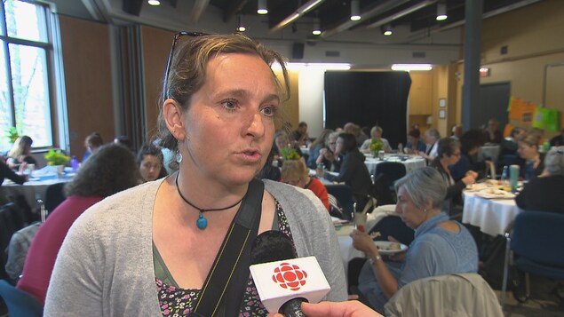 L'agente de recherche du ROC de l'Estrie, Lucie Levasseur L'agente de recherche du ROC de l'Estrie, Lucie Levasseur