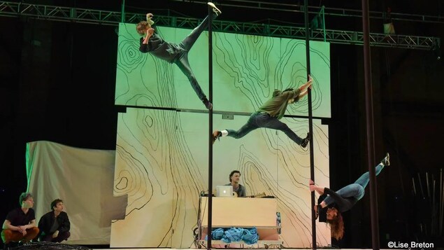 Truck Stop sera présenté du 8 au 10 juin sur le parvis de l'École de Cirque de Québec.