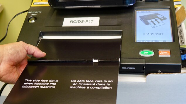 Une machine à compilation de vote Une machine à compilation de vote