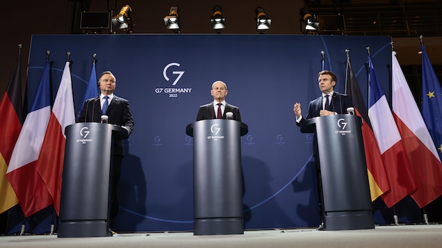 Ukraine : la France, l’Allemagne et la Pologne veulent éviter une guerre en Europe