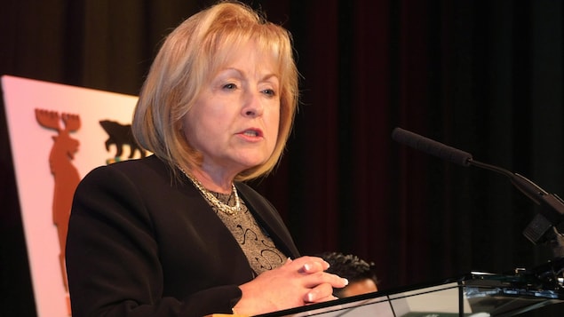 Madeleine Meilleur lorsqu'elle était procureure générale de l'Ontario en 2014..