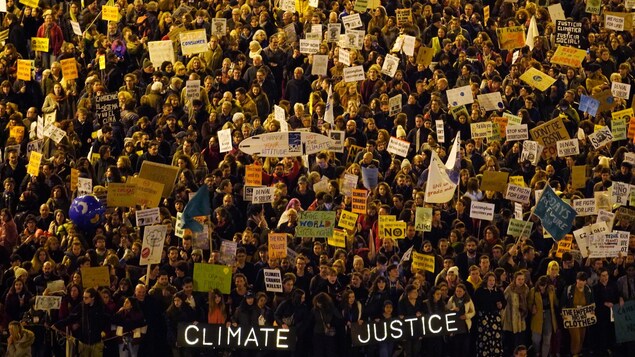 Manifestation pour le climat à Madrid
