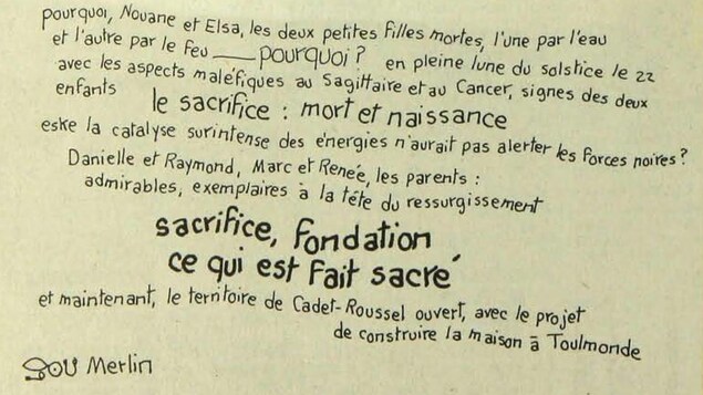 Extrait de la revue « Mainmise » Extrait de la revue « Mainmise »