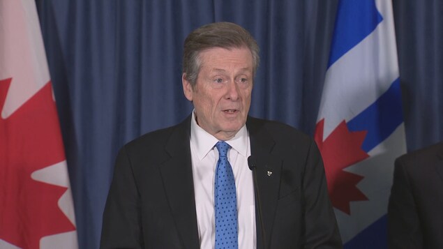 Le maire de Toronto, John Tory, démissionne