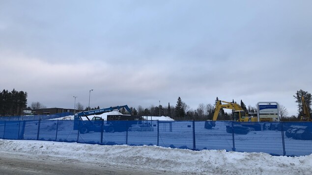 Des travaux dehors l'hiver.