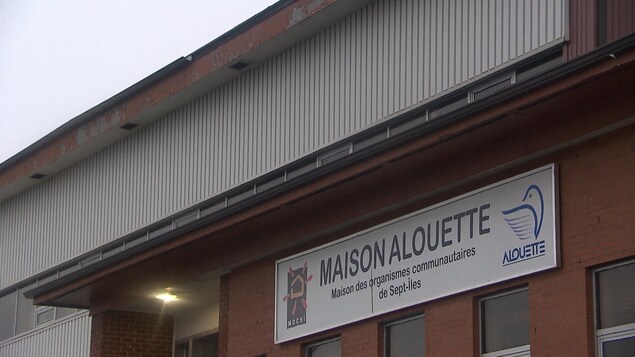La façade de la maison.
