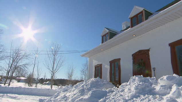 Une maison sur l'île d'Orléans