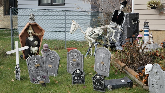 EN IMAGES : frissonnez devant les maisons de Winnipeg décorées pour l’Halloween