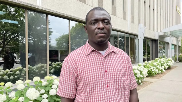 Mamadou Konaté has been in Quebec since early February 2016 and worked in long-term care homes at the height of the first wave, but Canada wants to send him back to Ivory Coast. (Valeria Cori-Manocchio/CBC)