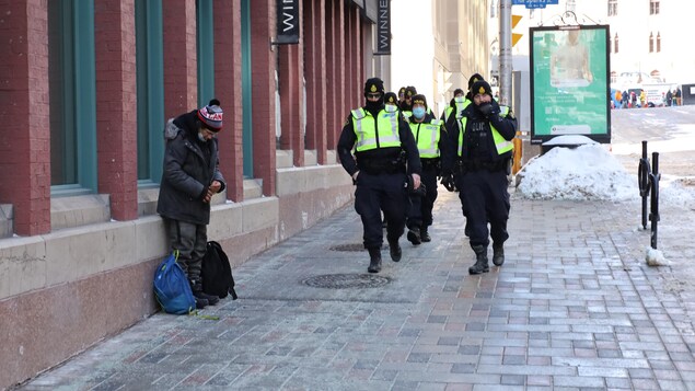 Un homme de l’Ohio est arrêté en lien avec la manifestation à Ottawa