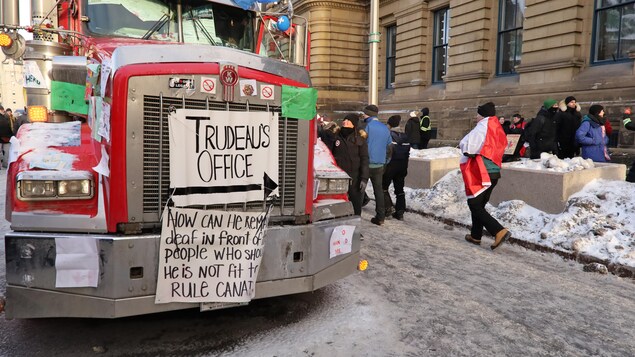 La manifestation des camionneurs se poursuit pour une 17e journée à Ottawa