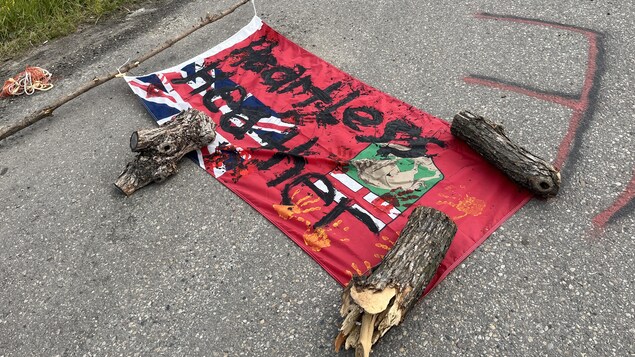 Protesters at Winnipeg landfill remain steadfast, hoist flag targeting 'Heartless Heather' - Vimarsana News