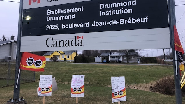 Des syndiqués du pénitencier de Drummondville envisagent la grève