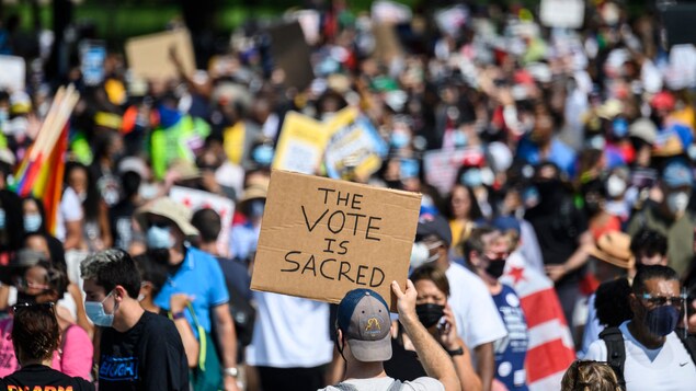 Manifestations partout aux États-Unis pour défendre le vote des minorités - Vimarsana News