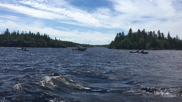 La traversée en chaloupe du Festirame est lancée