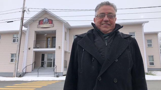 Le maire de Sayabec, Marcel Belzile