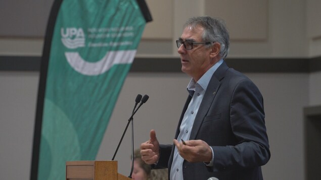 Le président de l'Union des producteurs agricoles du Québec, Marcel Groleau. Le président de l'Union des producteurs agricoles du Québec, Marcel Groleau.