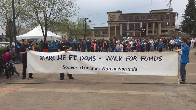 Marche pour l'Alzheimer à Rouyn-Noranda