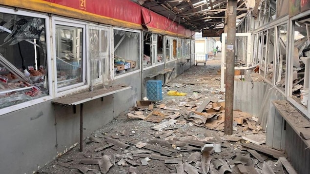 Ukraine : cinq morts dans une frappe russe sur un marché à Nikopol