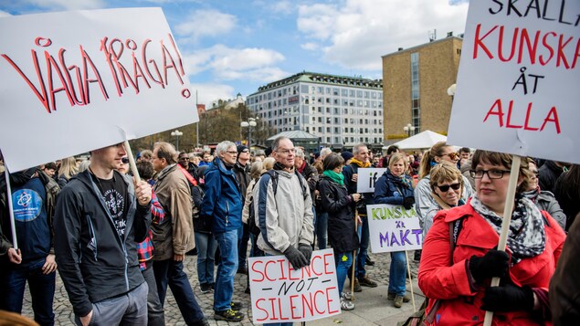Manifestation à Stockholm Manifestation à Stockholm