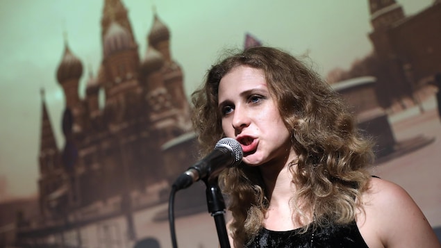 Le groupe de musique russe Pussy Riot reçoit un prix aux États-Unis