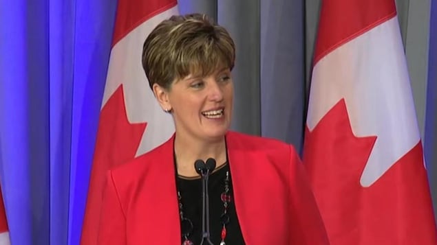La ministre du Développement international et de la Francophonie, Marie-Claude Bibeau