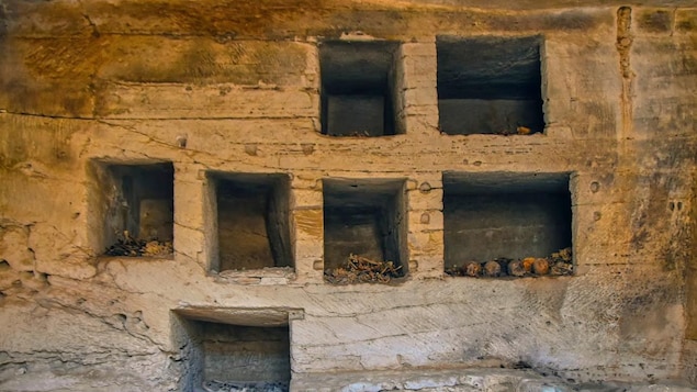 Égypte : découverte de tombes scellées depuis 2000 ans et d’une cité byzantine