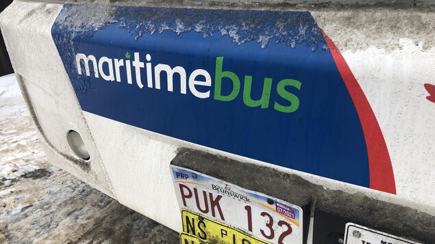 Un autocar de Maritime Bus.