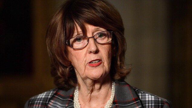 Marjory LeBreton en gros plan Marjory LeBreton en gros plan