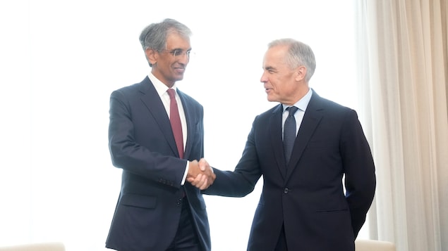 Une « vente aux enchères », dénoncent les opposants au sommet de Carney