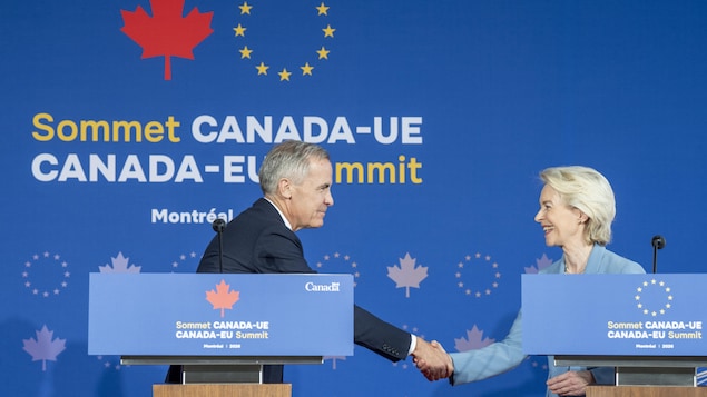 Le Canada deviendra le premier « membre associé » de l’UE, dit Carney