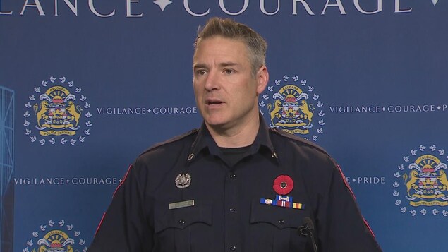 Le sergent Mark Hatchette du Service de police de Calgary Le sergent Mark Hatchette du Service de police de Calgary
