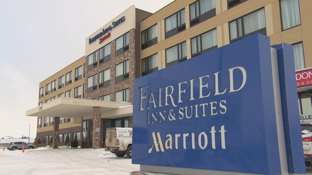 L'hôtel Fairfield de Marriott à Regina, en Saskatchewan.
