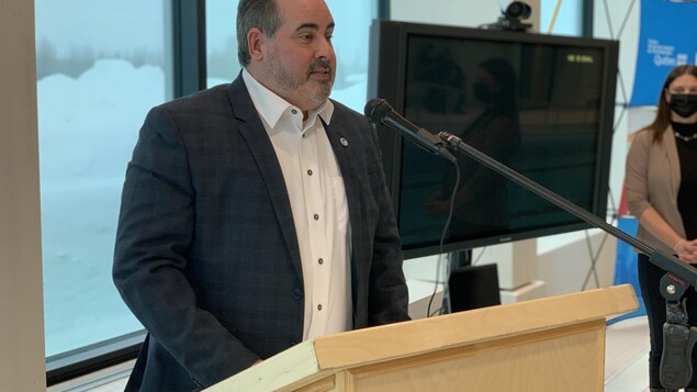 Le maire de Malartic Martin Ferron.