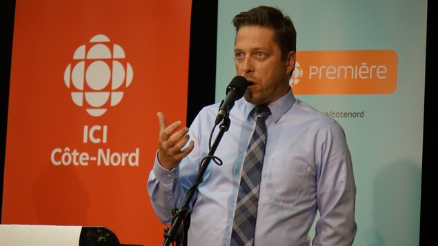 Le candidat du Parti québécois, Martin Ouellet
