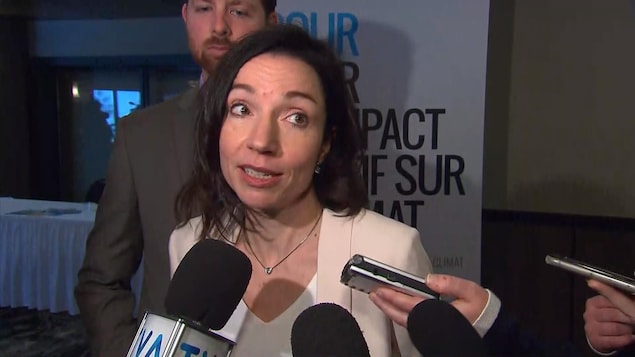 Martine Ouellet, chef du Bloc québécois