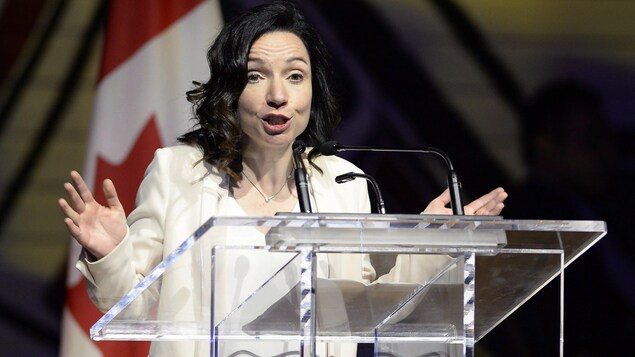 Martine Ouellet, chef du Bloc québécois