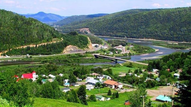 La vallée de la Matapédia. La vallée de la Matapédia.
