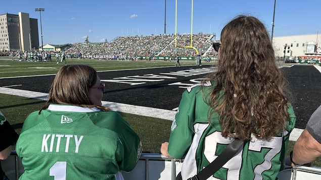 Un match enlevant pour les partisans des Roughriders à Saskatoon