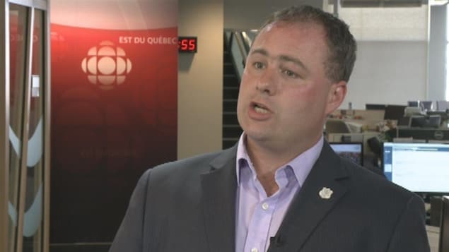 Mathieu Lavoie, président du Syndicat des agents de la paix en services correctionnels du Québec Mathieu Lavoie, président du Syndicat des agents de la paix en services correctionnels du Québec