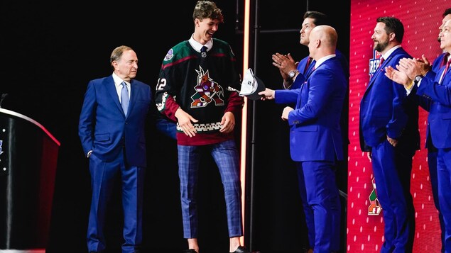 LNH : Maveric Lamoureux des Voltigeurs de Drummondville sélectionné en première ronde
