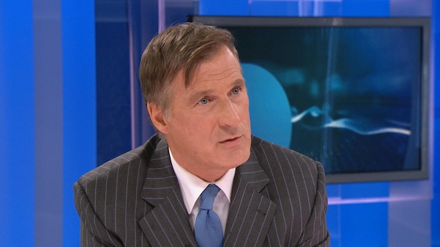 M. Bernier en entrevue.