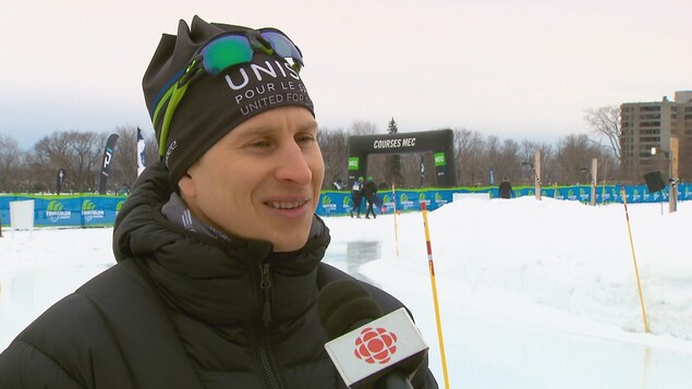 Maxime Leboeuf, triple champion du triathlon d'hiver S3 de Québec Maxime Leboeuf, triple champion du triathlon d'hiver S3 de Québec