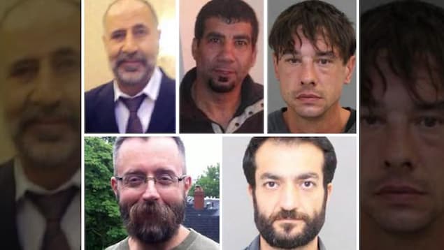 Les cinq victimes présumées (haut en bas) : Majeed Kayhan, Soroush Mahmudi, Dean Lisowick, Andrew Kinsman et Selim Esen. Les cinq victimes présumées (haut en bas) : Majeed Kayhan, Soroush Mahmudi, Dean Lisowick, Andrew Kinsman et Selim Esen.