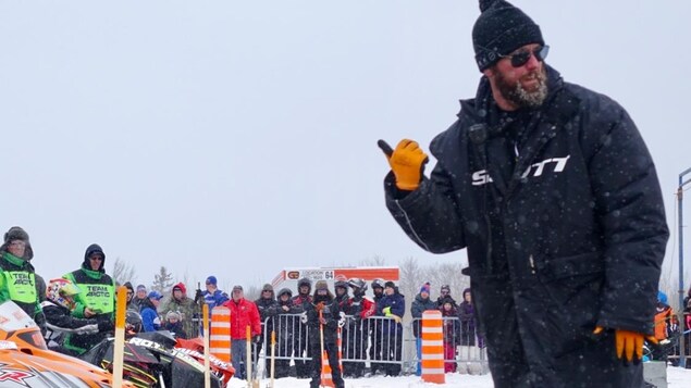 L'organisateur du Méga Drag Matane 2018, Michael Santerre L'organisateur du Méga Drag Matane 2018, Michael Santerre