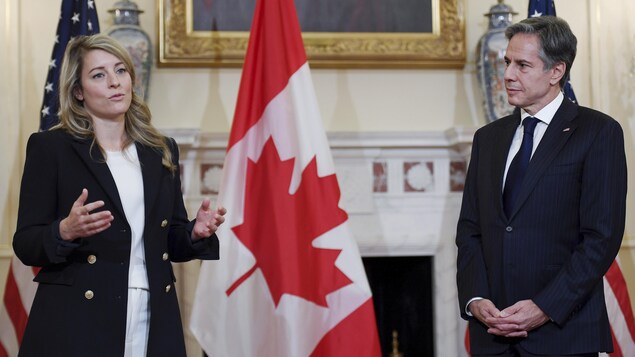 Mélanie Joly rencontre le secrétaire d’État Antony Blinken à Washington