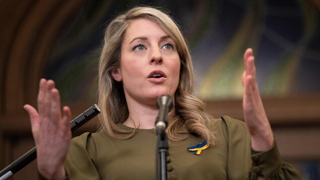 Guerre en Ukraine : Mélanie Joly discute avec son homologue chinois