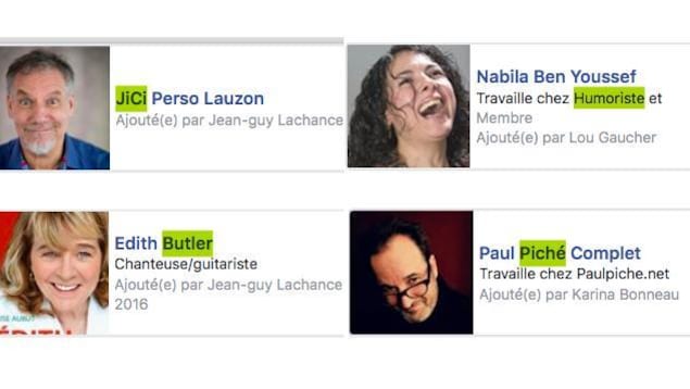 Quelques membres du groupe secret de La Meute ajoutés à leur insu. Quelques membres du groupe secret de La Meute ajoutés à leur insu.