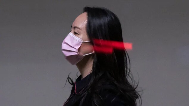 Meng Wanzhou arrives at B.C. Supreme Court in October 2020. The Huawei chief financial officer's extradition proceedings come to an end on Aug. 20. (Ben Nelms/CBC)